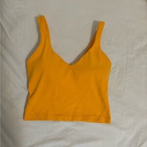 Lululemon Align tank mango dream